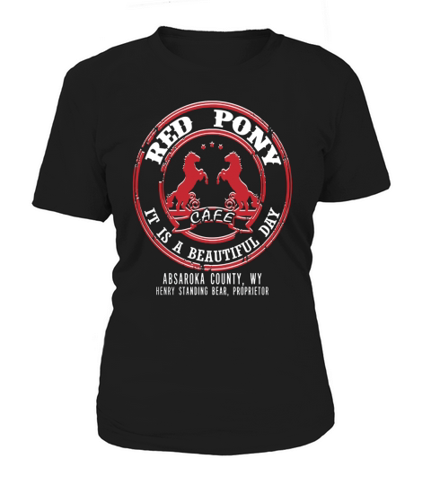 RED PONY IT IS A BEAUTIFUL DAY Women's T-Shirt