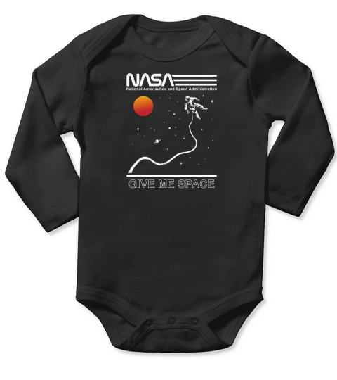 NASA GIVE ME SPACE SUNRISE Long Sleeve Baby One-Piece