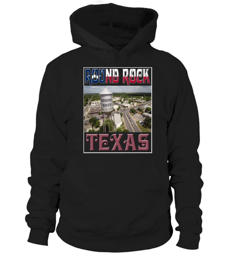 ROUND ROCK-Texas Hoodie Unisex