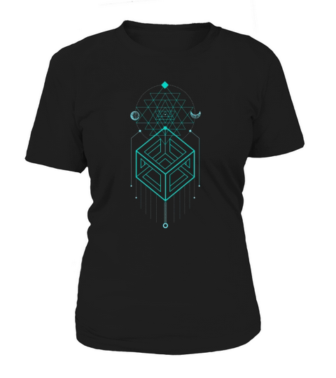 Sacred Geometry, Magic Cube Totem shirt Women's T-Shirt
