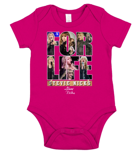 STEVIE NICKS Short Sleeve Baby One-Piece