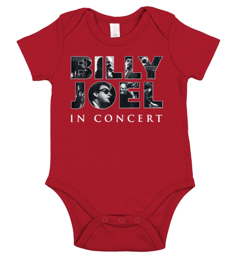 The Concert Billy Joel T-shirt Short Sleeve Baby One-Piece