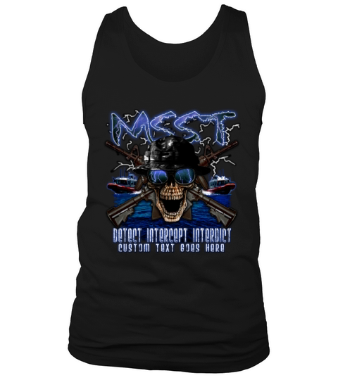 Coast Guard MSST Detect Intercept Interdict Tshirt Tank Top Unisex