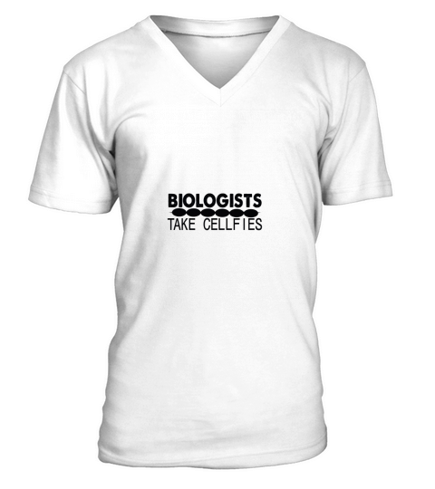 boilogists take sallfies V-Neck T-shirt