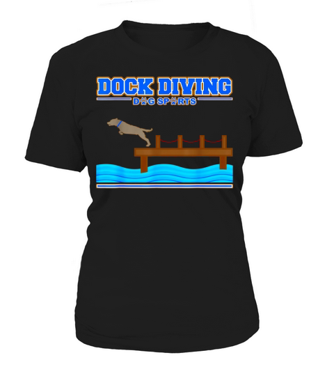 Dock Diving Dog Sports T-Shirt Women's T-Shirt