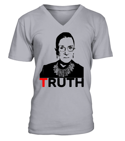 Can’t Spell Truth Without Ruth Bader Ginsburg RBG Hipshirt V-Neck T-shirt