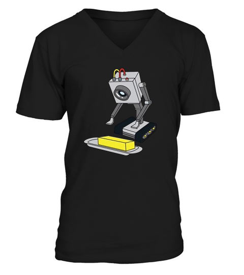 Rick &amp;amp; Morty Pass The Butter V-Neck T-shirt