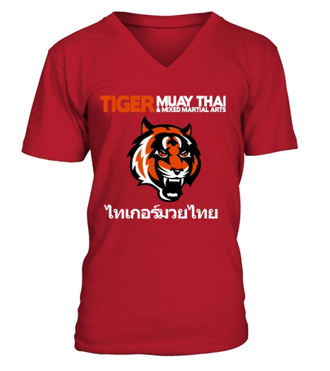 Tiger Muay Thai Mma Gym T-Shirt V-Neck T-shirt