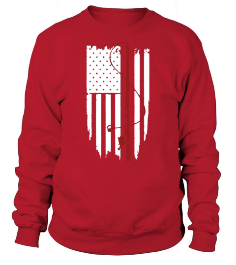 Fishing Flag Sweatshirt Unisex