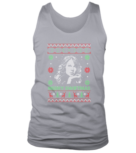 Vintage Merry Swiftmas Christmas Tank Top Unisex