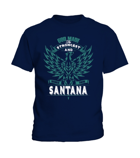 SANTANA Name shirt, SANTANA Funny Name, SANTANA Family Name Gifts T Shirt Kids T-Shirt