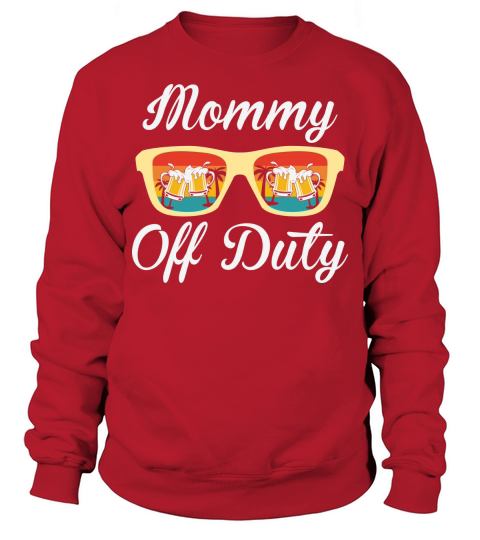 Daddy Off Duty Sunglasses Beer Summer Sweatshirt Unisex