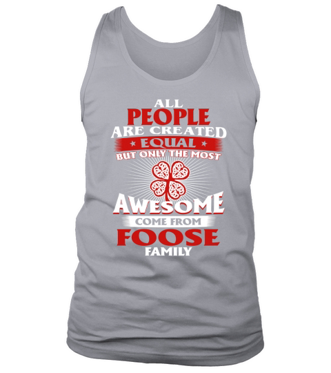 Its a Foose Thing You Wouldnt Understand - Name Custom T-Shirts Tank Top Unisex