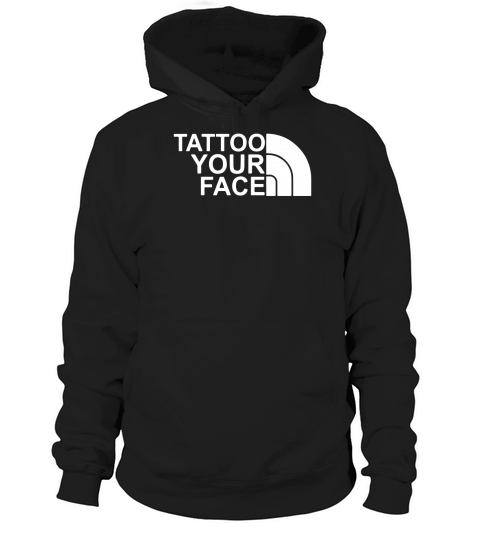 Tattoo Your Face Pullover Hoodie Hoodie Unisex