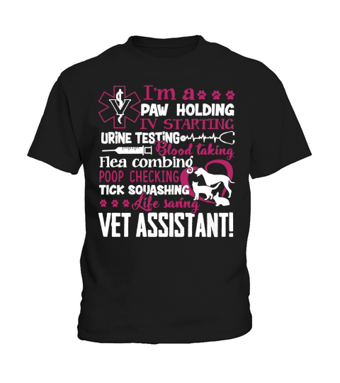 Vet Assistant Shirt T-Shirt Kids T-Shirt