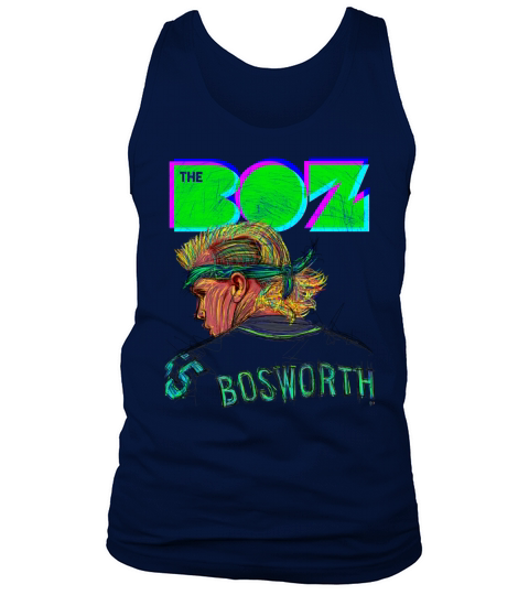 Brian Bosworth Boz Neon Football Sport Tank Top Unisex