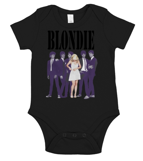Debbie Harry Blondie Singer Rock Pop Disco Music Short Sleeve Baby One-Piece