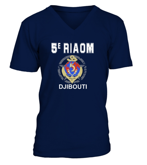 5 RIAOM DJIBOUTI V-Neck T-shirt