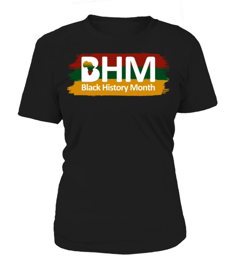 black history month t-shirt design gift idea bhm Women's T-Shirt