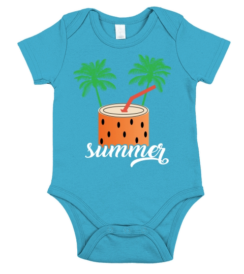 Summer Short Sleeve Baby One-Piece