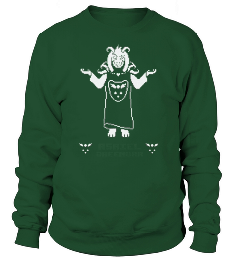 shirt Double Rune Asriel Dreemurr Sweatshirt Unisex