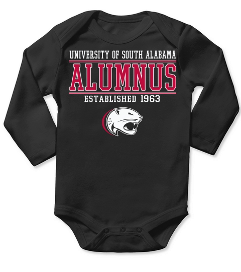 South Alabama Alumnus Long Sleeve Baby One-Piece