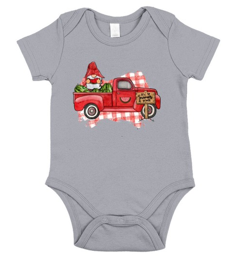 It is summer y all sublimation Short Sleeve Baby One-Piece