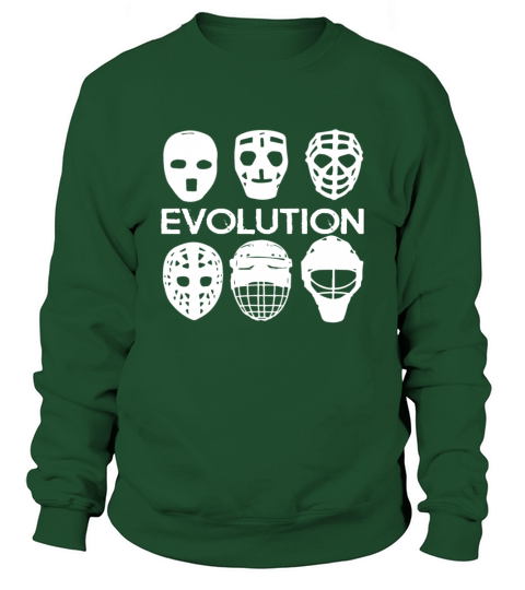 Goalie Mask Evolution Shirt Sweatshirt Unisex