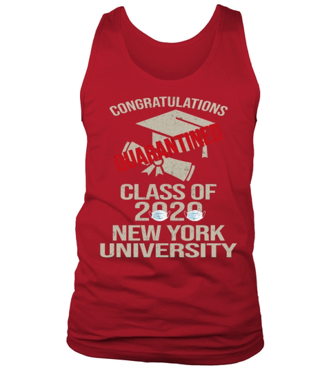 Funny 2020 Graduating Class New York University Retro Tank Top Unisex