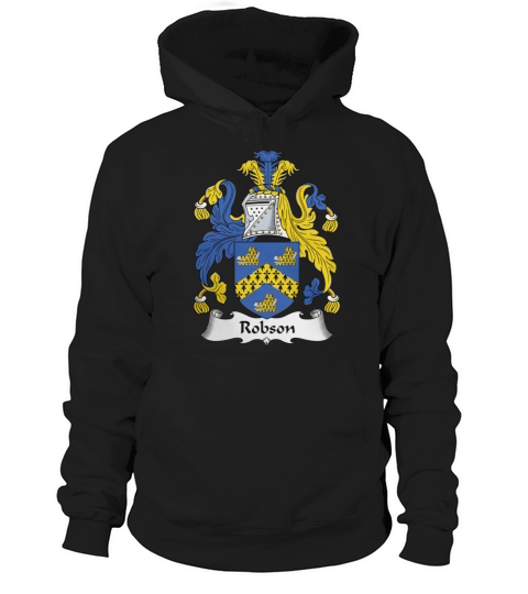 Robson Family Crest British Family Crests Hoodie Unisex