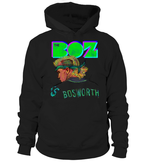 Brian Bosworth Boz Neon Football Sport Hoodie Unisex