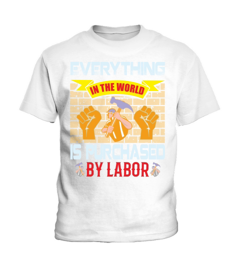 Everything in the world is purchased by labour(1) Kids T-Shirt