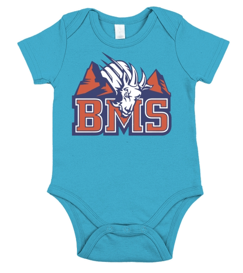 BLUE MOUNTAIN STATE COLLEGE SAMMY Short Sleeve Baby One-Piece