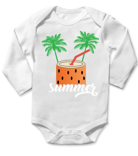 Summer Long Sleeve Baby One-Piece