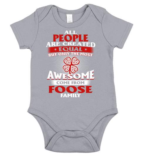 Its a Foose Thing You Wouldnt Understand - Name Custom T-Shirts Short Sleeve Baby One-Piece