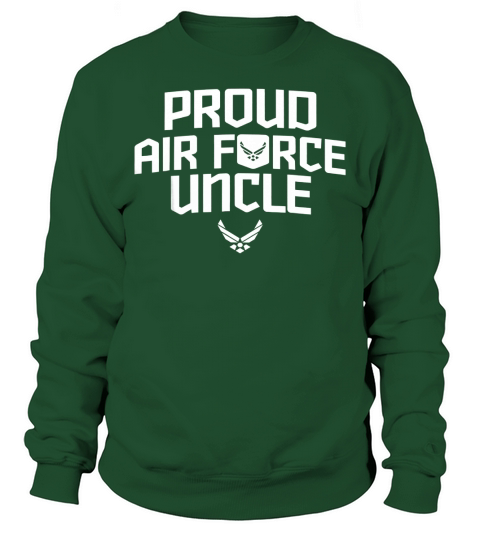 Proud Air Force Uncle Shirt Men Military Veteran Gift Sweatshirt Unisex