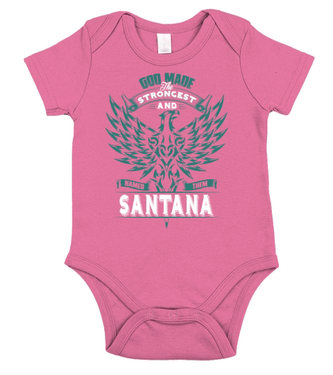 SANTANA Name shirt, SANTANA Funny Name, SANTANA Family Name Gifts T Shirt Short Sleeve Baby One-Piece