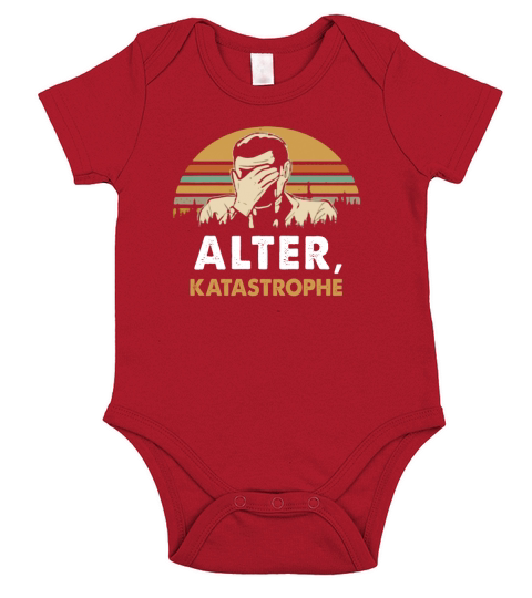 Alter katastrophe vintage shirt Short Sleeve Baby One-Piece
