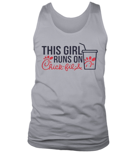 This Girl Runs on Chick Fil A Merch Tank Top Unisex