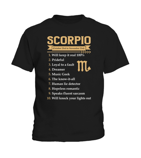 SCORPIO - MUG Kids T-Shirt