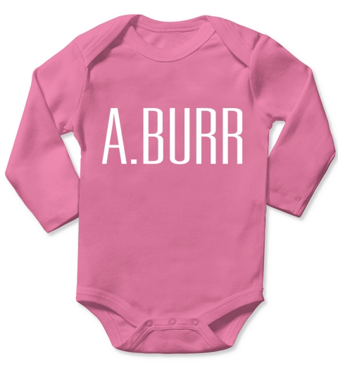 A. Burr Long Sleeve Baby One-Piece