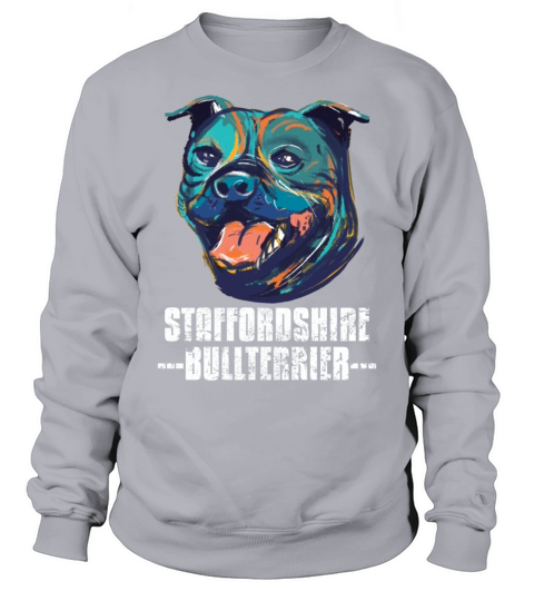 Staffordshire Bull Terrier Vintage Sweatshirt Unisex