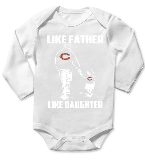 bears   like father like daughter - Coffee Mug (colored) Long Sleeve Baby One-Piece