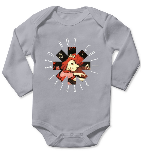 Red Hot Chili Peppers Long Sleeve Baby One-Piece