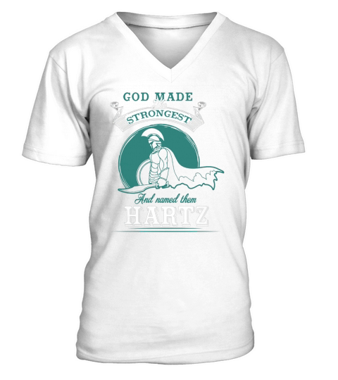 HARTZ shirt, HARTZ Family Name, HARTZ Funny Name Gifts T Shirt V-Neck T-shirt