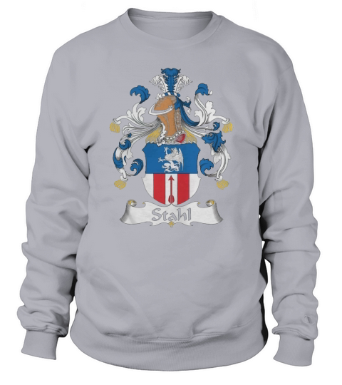 Stahl Family Crest German Family Crests Sweatshirt Unisex