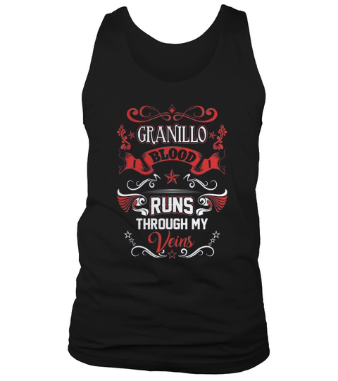 GRANILLO BLOOD RUNS THROUGH MY VEINS Tank Top Unisex