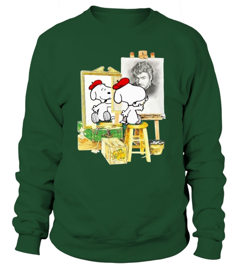 George michael Paint Sweatshirt Unisex