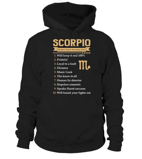 SCORPIO - MUG Hoodie Unisex
