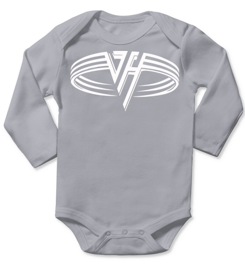 Van Halen Tribute Logo Long Sleeve Baby One-Piece